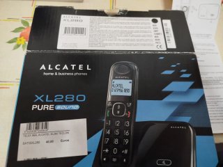 Telefono fisso Alcatel nero