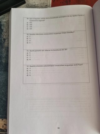 PREPARA'T: TESTS D'HISTÒRIA PER A LA SELECTIVIT...