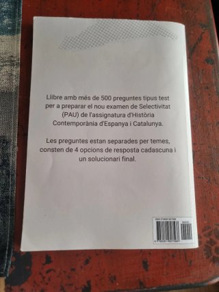 PREPARA'T: TESTS D'HISTÒRIA PER A LA SELECTIVIT...