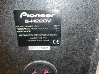 Sony STR-DH100 + Altavoces Pioneer S-H220V