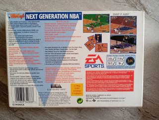 NBA Live 96 SNES Super Nintendo EA Sports