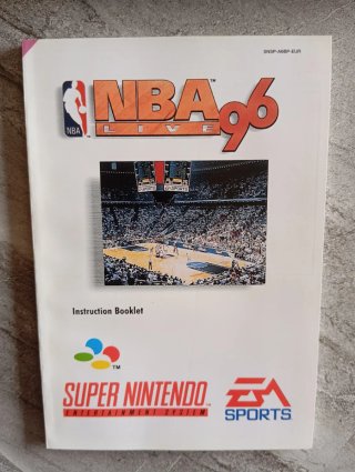 NBA Live 96 SNES Super Nintendo EA Sports