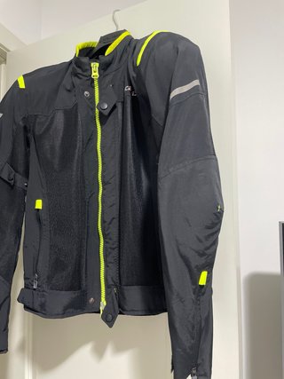 Chaqueta Moto Acerbis Negra y Flúor