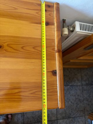 Cajonera de pino macizo