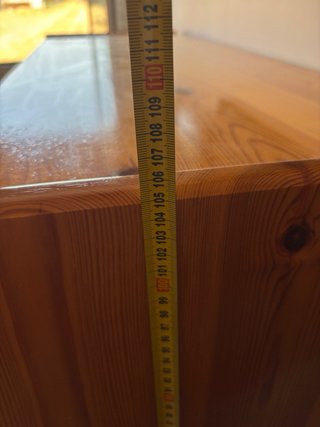 Cajonera de pino macizo