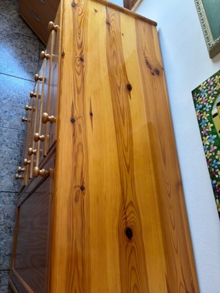 Cajonera de pino macizo
