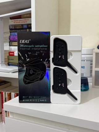 Ejeas V6 PRO Intercomunicadores Moto (2uds)