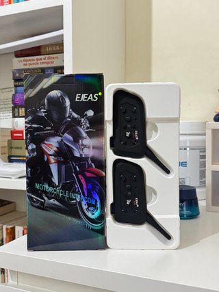 Ejeas V6 PRO Intercomunicadores Moto (2uds)
