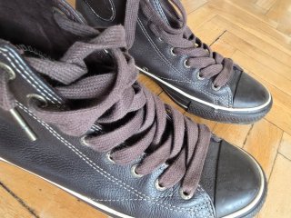 Converse Allstar Cuero Marrón Talla 42