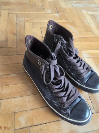 Converse Allstar Cuero Marrón Talla 42