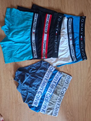 Pack 8 Calzoncillos Tommy Hilfiger y Calvin Klein