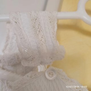 Vestido de ceremonia blanco