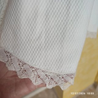 Vestido de ceremonia blanco