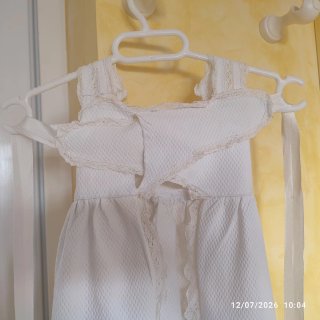 Vestido de ceremonia blanco
