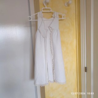 Vestido de ceremonia blanco