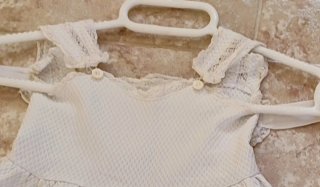 Vestido de ceremonia blanco