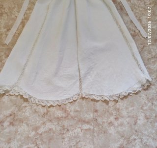 Vestido de ceremonia blanco