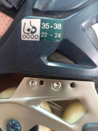 Patines en línea Oxelo , con bolsa de transporte