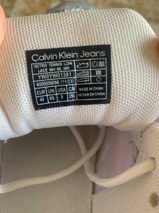 Zapatillas Calvin Klein Jeans Retro Pink/Silver