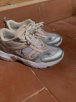 Zapatillas Calvin Klein Jeans Retro Pink/Silver