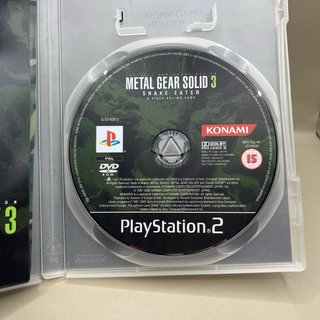 Metal Gear Solid 3 Snake Eater PS2