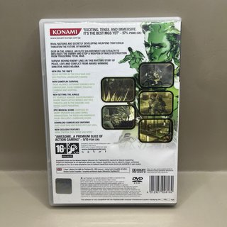 Metal Gear Solid 3 Snake Eater PS2