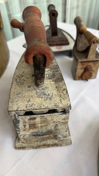 Planchas de carbón antiguas