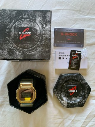 Casio G-Shock Metal Dorado