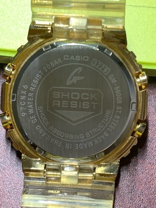 Casio G-Shock Metal Dorado