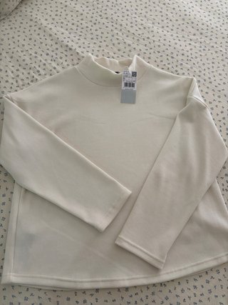 Sudadera cuello Perkins Mango Talla M