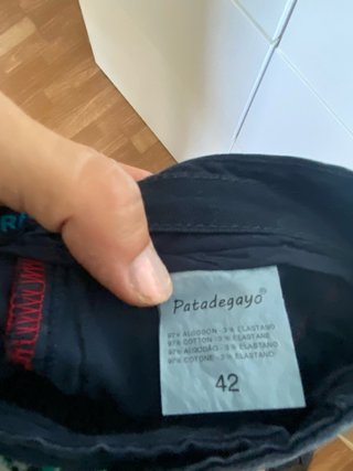 Pantalón chino Azul Patadegayo