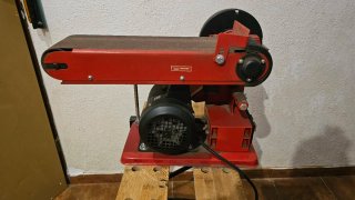 Lijadora de banda y disco Einhell