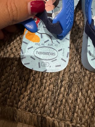 Chinelos Havaianas Mickey e Pluto Bebé