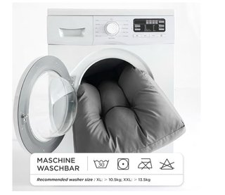 Cama Perro Impermeable Mediano Gris Oscuro