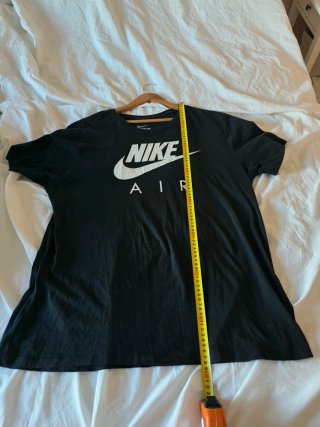Camiseta Nike original algodón 100x100 Air XL Negr