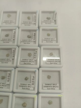 Diamantes Brutos Sudáfrica 8.0 Eur