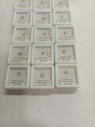 Diamantes Brutos Sudáfrica 8.0 Eur
