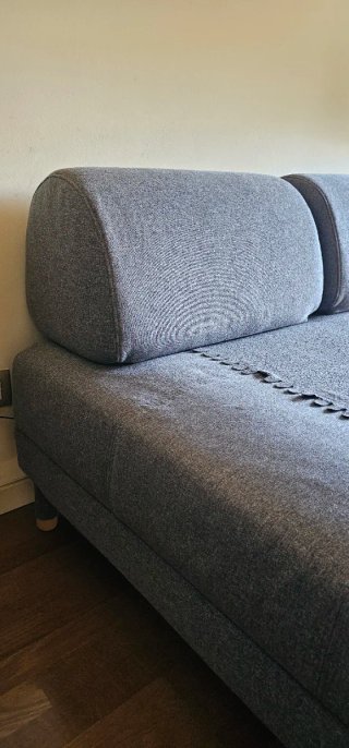 Sofá Cama Flottebo Gris Ikea