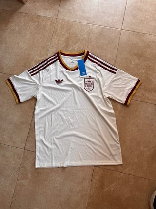 Camiseta Adidas España Blanco Talla xl