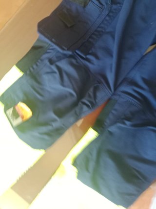 Con etiquetas Pantalón de trabajo Blaklader azul y