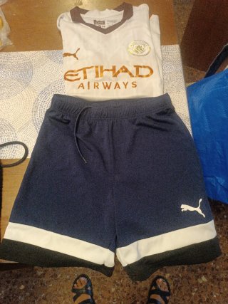 Conjunto Camiseta Manchester City 24/25 Puma S Haa