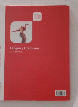 Lengua y literatura 1 Bachillerato