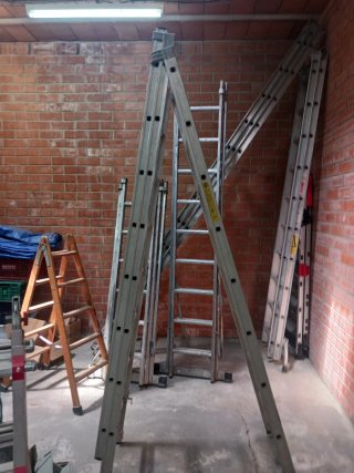 Escaleras de aluminio - Varias medidas