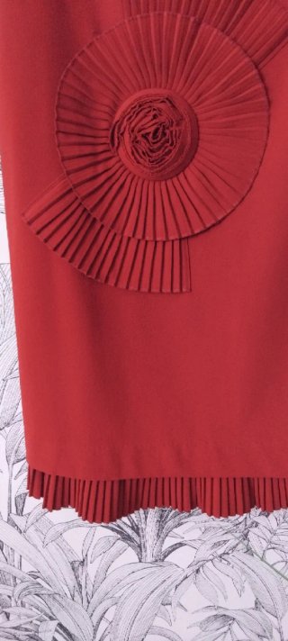 Vestido Rojo BOGGI Y MARINA Talla M