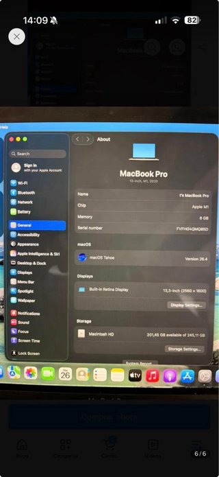 MacBook Pro 13 M1 2020