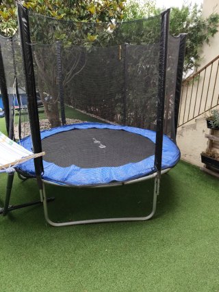 Cama elástica Alice's Garden 244cm