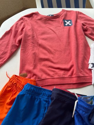 Sudadera y 2 bañadores Polo Ralph Lauren, tres cam