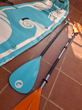 Tabla Paddle Surf 10'8 Azul y Blanca