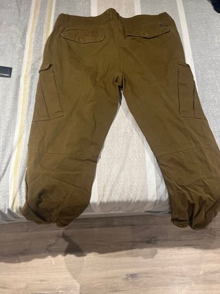 Pantalón cargo hombre marrón w36l32