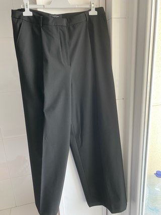 Pantalón Massimo Dutti Talla 44 Negro
